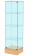 Витрина МB-450 на подиуме верх стекло (1725х450х450)