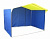 Палатка 3,0 х1,9 желто-синий