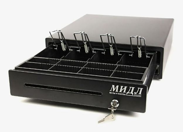 Денежный ящик 1.0/К (Малый 4 Чёрный)