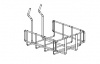 Карман проволочный для специй 175х130х120 мм на стенку перфорированную С/З (нордика)