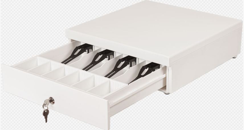 Денежный ящик H340 белый