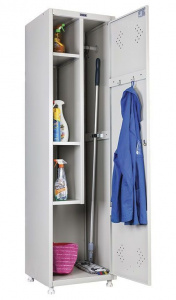 Шкаф для одежды и уборочного инвентаря LS-11-50 (1830х813х500)