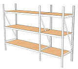 Стеллаж среднегрузный