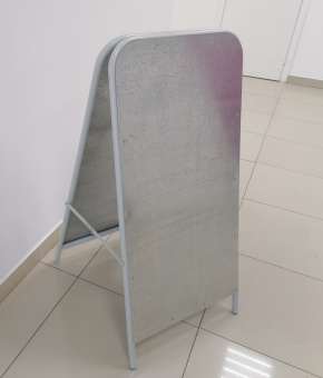 Штендер двойной 2 пл. 580х1070, серый